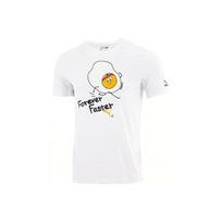 Puma Fun Fried Egg Print Sports Short Sleeve T-Shirt Men Tops White 533197-02 M
