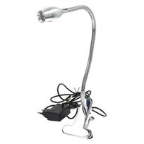 3W LED mašinos lempa su spaustuku 24V maitinimo šaltinis