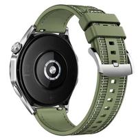 22mm Strap For Huawei Watch GT 5 4 3 pro 46mm Band For Huawei Watch 5 4 3 pro 48mm Ultimate Nylon Silicone Wristbands Bracelet Strap width 22mm žalia