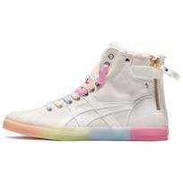 Asics Double Clutch Retro Fleece High-Top Sneakers Women Sneakers Off-White 1202A078-101 38