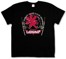 AMERICAN NINJA LEO BURKE?S SUPER NINJA PROGRAM SIGN T-SHIRT American Fighter XL