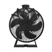 Stylish Heat Powered Fan Heat Powered Stove Fan for Wood Stove Real time Temperature Monitoring,No Electricity Required 1