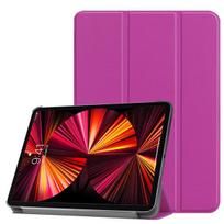 Maciņš grāmata iLike iPad Mini 5 7.9 Tri-Fold Eco-Leather Stand Case Purple 4752192079710 ILK-TRC-A1-PU (4752192079710)