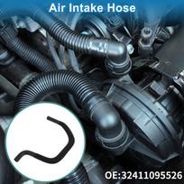 X Autohaux Engine Air Intake Hose for BMW X5 E53 3.0 2000-2006 No.32411095526 Rubber 1 Pc