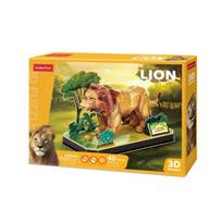 Cubic Fun 3d Dėlionė Liūtas, 40 Detalių