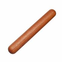 Wooden Rolling Pin Natural Solid Wood Multi-Purpose Dough Roller Anti-Stick Kitchen Tool for Fondant Pie Crust Cookies Bread Pizza Dumplings 20cm brown