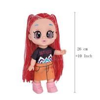 3 vnt.~Nauja Geriausia- 10 colių K-POP mergaitės lėlė su 5D akimis, muzika, vinilu, tigro figūrėlėmis, mados kolekcijos žaislai, dovanos gerbėjams