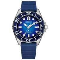 CITIZEN Wristwatch PROMASTER BN0267-04L Light-powered Eco-Drive 200m Water-resistant Diving Mens Business Silver Blue Divers Watch Outdoor Urethane