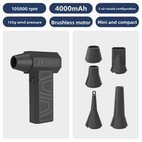 2025 X3S Powerful Jet Fan Handheld Turbo Blower Electric Air Duster Snow Blower for Car Drying PC Cleaning Camping