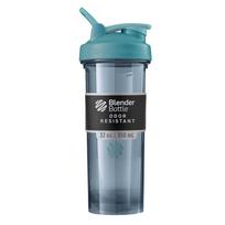 BlenderBottle Pro Series Tritan Pro32 Protein Shaker Official Product 32oz Capacity 940ml (Measurement 700ml) Cerulean Blue BBPRO32 CE