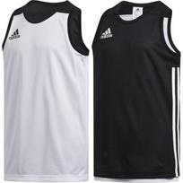 Adidas Krepšinio Marškinėliai Paaugliams 3G Spee Rev Jrs Black White DX6387
