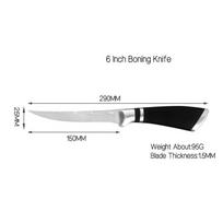 Household Stainless Steel Paring Knife Sharp Multipurpose Fruit Knife Kitchen Vegetable Slicing Knife Kitchen Meat Cleaver BBQ knife A