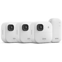 Amazon security camera Blink Outdoor 2K+ (3 Camera System), white B0F95QGG7M