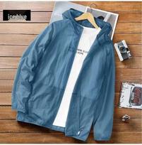 Unisex Summer UV-Protective Windbreaker: Breathable, Cool, Long-Sleeved Jacket for Outdoor Sun Protection 4XL