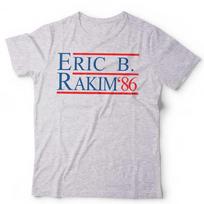 Erik B. Rakim Tshirt '86 Unisex Funny Rapper Hip Hop President USA Vintage Retro L