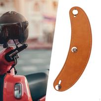 Šalmo snapelis Unikali mada Motociklo priedai Universalus priedas pusiau šalmas ruda