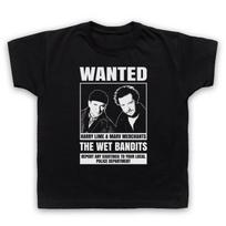 Home Alone Harry & Marv The Wet Bandits Christmas Film Comedy Children's Boys Baby Children T-shirt 120