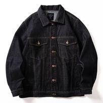 Men's Denim Jacket, Spring and Autumn Style, American Retro Versatile Top, Trendy Brand, Stylish and Cool Style, Loose Workwear Jacket Black M