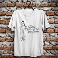 The Complete Ella Fitzgerald Song Books Jazz Vintage Airmail Special Easy Living Unisex T-Shirt XXXL
