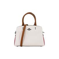 Coach Lillie Color Block Leather Tote Crossbody Bag Small Women bags 2731-QBCAH Basic Set (Bag+Dust Bag)