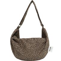 Leopard Print Canvas Bag, Korean Lazy and Relaxed Bag, New Autumn Tote Bag, Large Capacity Crossbody Bag