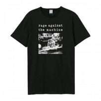 Amplified Unisex Adult Monk Fire Rage Against the Machine T-Shirt S juoda