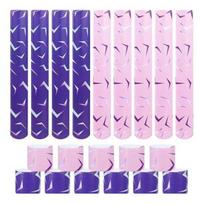 20Pcs KPOP Devil Theme Slap Bracelets Comfortable Fit Wristbands Set PVC Wrist Strap Reusable for K-Pop Fans Party Favors Birthday Gifts Accessories 20PCS