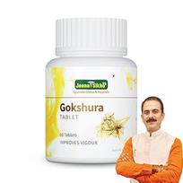 Jeena Sikho Gokshura Ayurvedic Herbal Tablets For Men Wellness Support Energy Stamina & Vitality 60 Tablets Pack Of 1