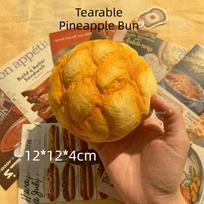 Toys Simulated Bread Toast Squeeze Squishy Slow Rising Soft Sensory Fidget Toy Stress Relief Decompression Toy