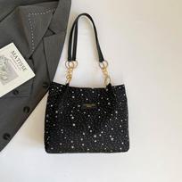Versatile Polka Dot Star Shoulder Bags for Women Large Capacity Ladies Casual Tote Simple Student Underarm Bag Book Handbags