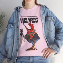 Wizards (1977) T-Shirt Mens Womens Tees Top Alt Fantasy Science Fiction Bakshi XL
