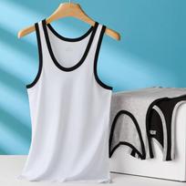 2025 Men's Pure Cotton Sleeveless Fitness Vest L