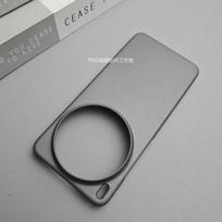For Vivo X300 Ultra Case Simple Matte Rock Sand PC Light And Thin Hard Cover For VIVO X300 Ultra Shell Dustproof Non-Slip Bumper vivo X300 Ultra pilka spalva