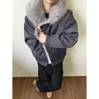 Men's Winter Fur Hooded Cotton Jacket - Stylish High Street Outerwear M