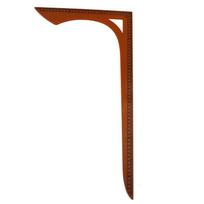 Drabužių kirpimo kratinys liniuotė Dviguba L formos siuvimo piešimo liniuotė 55.5*30.7CM