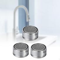 3Pcs Faucet Aerator Replacement Parts Supplies, with Gasket Foaming Head Sink for