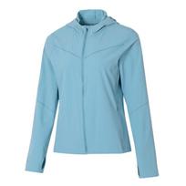 Nike Casual Zip-Up Hooded Running Breathable Jacket Women jackets Blue FB7481-464 L