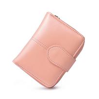 2024 Retro Women's Oil Wax Leather Coin Purse - Short Wallet, Small Money Clip, Hot Selling