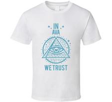 In Ava We Trust Hacks T Shirt L