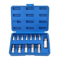 Allen Hexagon Bit Socket, 13Pcs Metric 2-14mm Allen Socket Set, Allen Head Hexagon Socket Set Hexagon Bit Socket Set 1