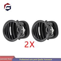 Chrome A/C Air Vent Cover Outlet Grille Fits For Opel ADAM CORSA D MK3 Vauxhall 13417363 1PCS Black