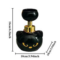 Cute Cat Paw Print Foam Soap Dispenser for Hand Washing Cat Paw Shape Foam Soap Bubbler Pump Bathroom Kitchen Cat Lovers Gift 500ml