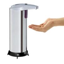 Nerūdijančio plieno automatinis jutiklinis muilo skysčio dozatorius namų ir viešbučio dekoravimui stainless steel#1 white