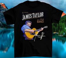 James Taylor Summer Tour 2025 Signature Short Sleeve Black Unisex T-Shirt Unisex T-Shirt L