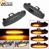2x LED Side Marker Lights Repeater Lamp for Infiniti EX25 EX35 EX37 FX35 for Nissan Murano Skyline gray