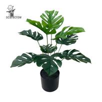 High-End Nordic Style Artificial Monstera: Luxury Faux Greenery for Decorative Landscaping
