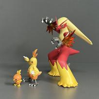 Pokemon Anime Aktyvumo Figūrėlės Gk Blaziken Evoliucijos Grupė Combusken Torchic Mielas Ir Žavus Modelis Kolekcija Pvc Lėlė Vaikų Žaislas Dovana brown