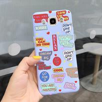 Soft TPU Case For Samsung J7 J5 J3 2016 Phone Case Flower Printed Silicone Cute Back Cover For Samsung Galaxy J3 J5 7 2016 Funda Galaxy J3 2016 tamsiai violetine spalva