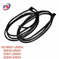 Nissan Teana Altima 08-12 Door Sound Insulation Sealing Strip 82831-JN00A 80831-JN00A 80830-JN00A 82831-JN00A 82830-JN00A