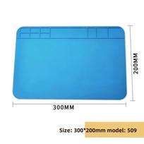 SiliconeWorkPadWelding Station,Heat-resistant,Anti-static Magnetic Tape for Telephone,Laptop,Watch Maintenance, afe and Reliable
